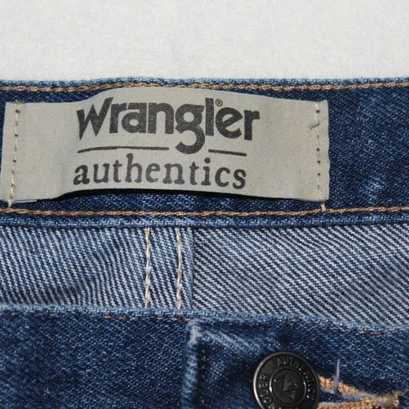 WRANGLER AUTHENTICS Mens Straight Leg Work Jeans - Picture 6 of 8